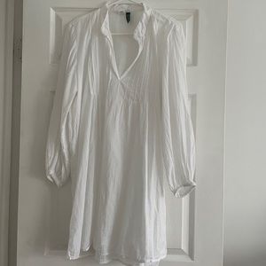 Ralph Lauren 100% Cotton Tunic Dress Beach Balloon